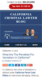 Mobile Screenshot of california-criminal-lawyer-blog.com